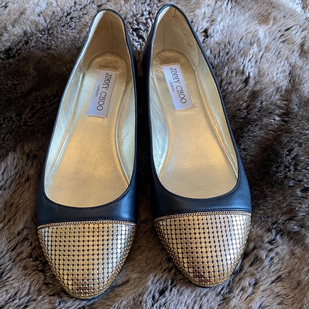 Jimmy Choo Ballerina Flat- excellent condition